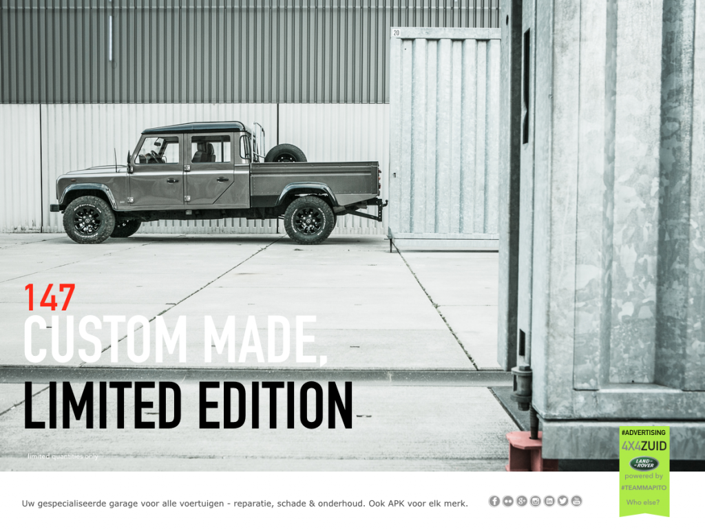 LAND ROVER Defender 147, Customized