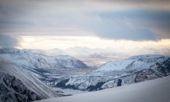 MAPITO Winter Mountain View Landscape