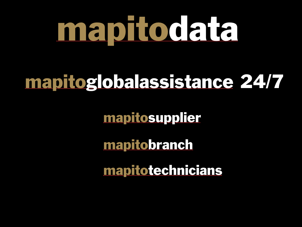 MAPITO data suppliers